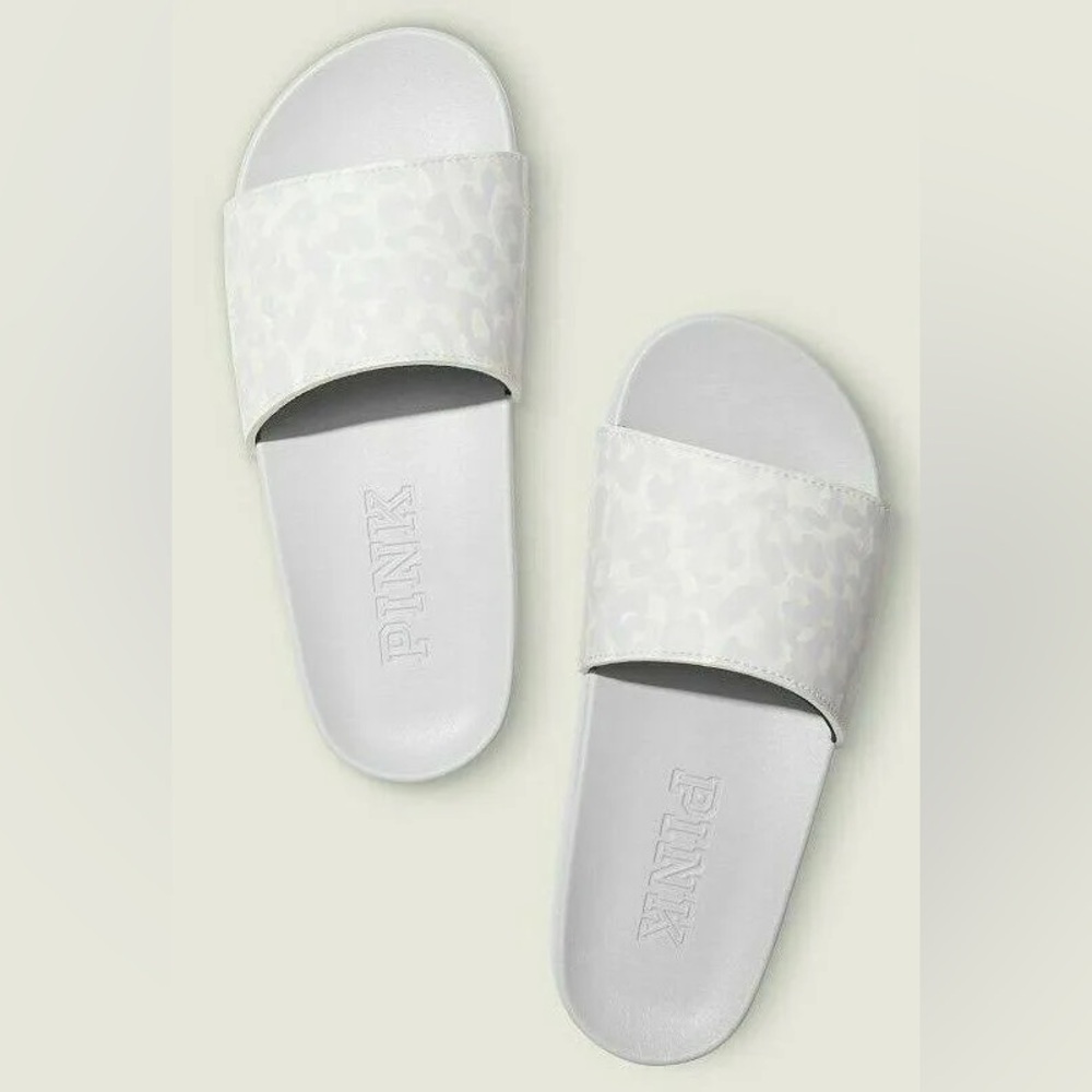 Victoria Secret PINK Leopard Slides